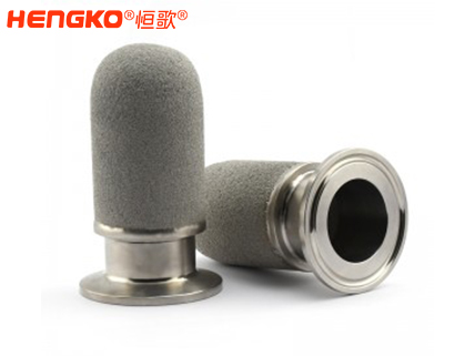 燒結過濾芯用于化工工業氣體采樣過濾顆粒物