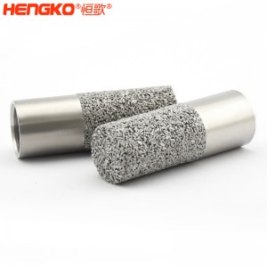 內螺紋不銹鋼燒結傳感器外殼_溫濕度測量儀探頭外殼