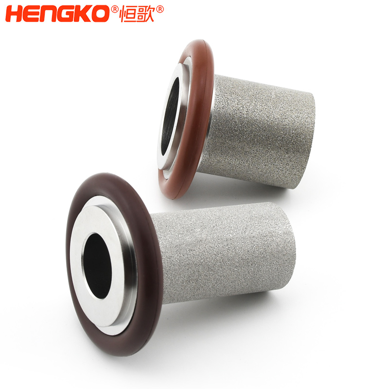 恒歌NM50/KF50真空系統過濾器_不銹鋼燒結過濾器廠家