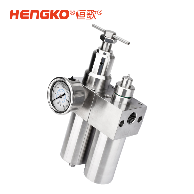 不銹鋼氣源處理器三聯件在超高純電子特氣系統的應用!