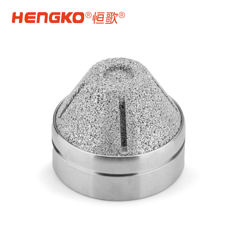 恒歌廠家直銷金屬燒結濾芯_316不銹鋼多孔透氣防塵外殼保護罩