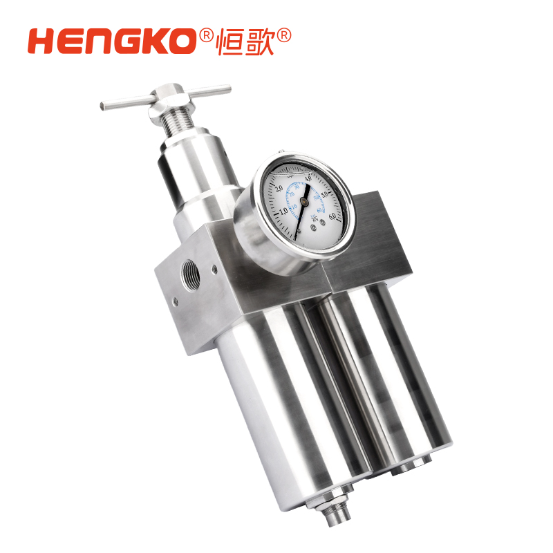 不銹鋼處理器二聯件_氣動三聯件廠家