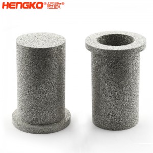 不銹鋼除塵濾筒_金屬粉末燒結濾芯_多孔燒結金屬濾杯