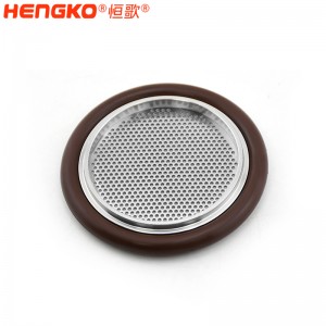 真空管道系統(tǒng)NW50定心篩網(wǎng)環(huán)_不銹鋼多層絲網(wǎng)燒結(jié)濾芯濾片