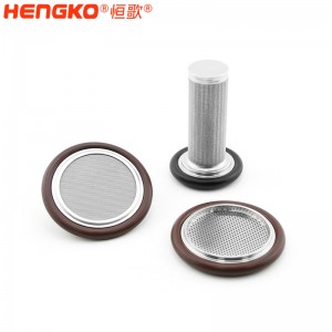 KF16篩網定心環用于ISO真空管道系統不銹鋼