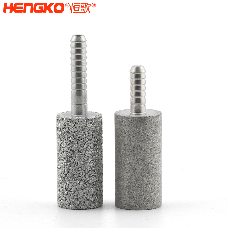 二氧化碳 / 氮?dú)鈹U(kuò)散不均?恒歌不銹鋼曝氣濾芯,毛細(xì)孔精準(zhǔn)分離滲透高效!