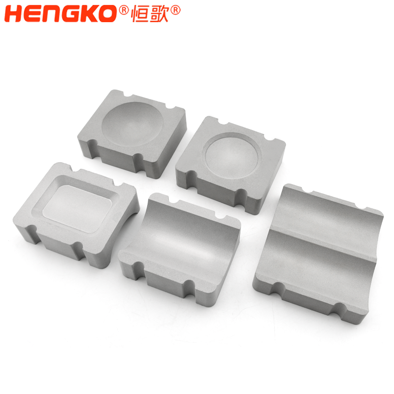 不銹鋼微孔燒結硫化過濾板丨異型曲面氣體擴散過濾片